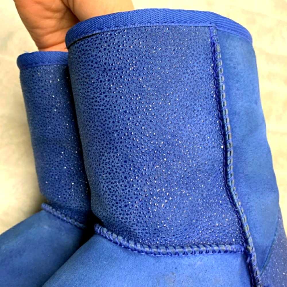 UGG size 3/5 Serein Short Blue Boots - Picture 5 of 6